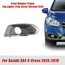 PARK (Schwarz Rechts) Frontstoßstange Nebelscheinwerfer Abdeckung Grillrahmen Für Suzuki SX4 S-Cross