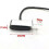 PARK(Chrome)2pcs Mini Motorcycle LED Turn Signal Lamp Sequential Flowing Indicator Light intermitentes 5