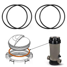 PARK (4er-Pack) O-Ring für Pool-Chlorinatordeckel, Ersatzteile, Gartenbedarf, Whirlpools im Freien,