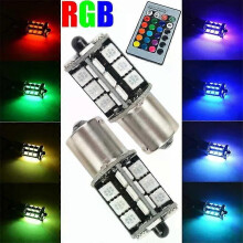 PARK (2 Stück 1156) 2 Stück Auto-Nebelscheinwerfer H8 9005 881 1156 1157 RGB Auto Fahren Laufen Licht