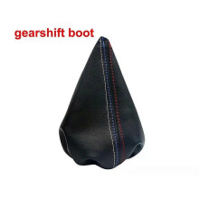 PARK (A) 1PC Auto Shift Shifter Staubschutzhülle Handball Handbremse Shifter Kopf Schwarz Leder Schutzhülle