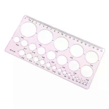PARK (Rosa) Righello portatile per capezzoli Strumento per la misurazione della flangia del seno Accessori