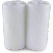 PARK (Weiß 150 mm Breite) 1 m/Paar Klettband zum Aufnähen, 15 cm/6 Breite, nicht klebende Nylonstreifen,