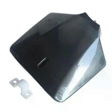 PARK (schwarz) Front Nummernschild Cover Kit Weiß Schwarz Fender Für Kawasaki Pitbike 110cc 125cc 150cc
