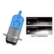 PARK (6000 K) 1 stück Motorrad Scheinwerfer Halogenlampe 12 V Super Helle H6 T19 P15D Weiß/Gelb Lampe