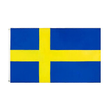 PARK (60 x 90 cm) 90 x 150 cm Konungariket Sverige Schweden Flagge