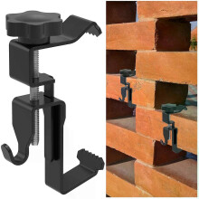 PARK(12KPL)8/12KPL Tiiliseinäkiinnikkeet Heavy Duty 1-3/4 - 2-3/4 Brick Koukku Tiiliripustimet Ei poraa