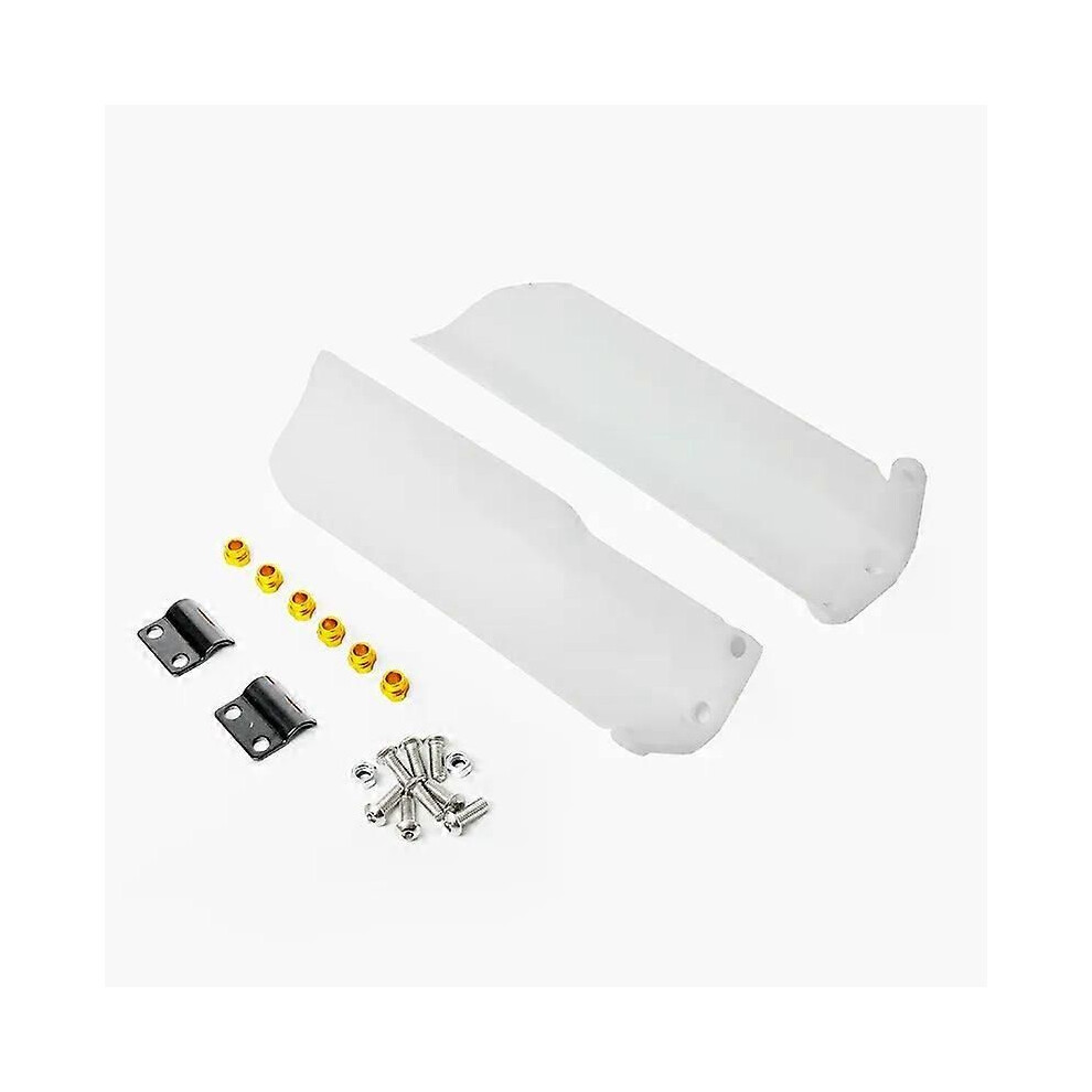 PARK (1 paar weiß) Motocross Gabel Guards Protector Abdeckungen Absorber Fender Abdeckung Für CHINESISCHE