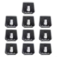 PARK (10) K32C 5/10 Stück Plattenspieler-Stifte Organizer Box Phonograph Cartridge Display Aufbewahrungslösung