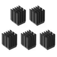 PARK(BK)5Pcs/Set 9*9*12mm Aluminium Refroidissement Dissipateur Thermique Puce RAM Radiateur Dissipateur