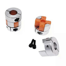 PARK (4x12) d25L30 635/8/95/10/12mm Plum Kupplung schrittmotor welle koppler Flexible Jaw Spider Welle