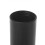 PARK (nero) Coperchio a vite per batteria microfono durevole per accessori per microfono wireless Shure 4