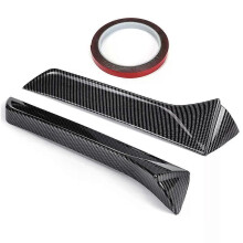 PARK (Carbonfaser-Look) für SEAT LEON 5F FR (5-Türer) 2013-Heckscheiben-Seitendachspoiler, Heckdiffusor