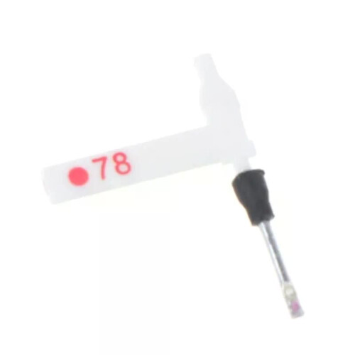 PARK(LP.78) per giradischi LP/78 Sostituisci lo stilo per il tocco per giradischi Double Ruby e Sapphire