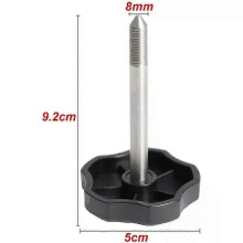 PARK (9,2 CM) 1/4/6 piezas Kit de perilla de marco de ventana con aguja para capota blanda con tornillo