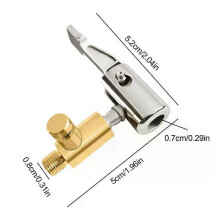 PARK (entleert) 1 Stück Tragbare Aufblasbare Pumpe für Autoreifen Air Chuck Kompressor Reifenfüller