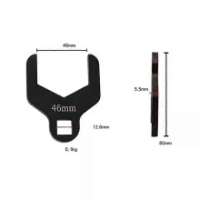PARK (46 mm) 41/46 mm Wasserpumpenschlüssel für GM 16L Zahnriemenspanner-Entfernungswerkzeug Auto-Timing-Pumpe