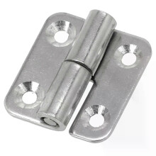 PARK (Rechts) 1 Stück Abnehmbares Scharnier, Edelstahl-Flaggenscharnier für Aluminiumtüren, Badezimmer-Schiebegelenk,