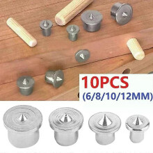 PARK (6 mm) 10-teiliges Dübel-Zentrierstift-Set, Holz-Markierungsloch, Zapfen-Zentrier-Set, 6/8 mm,