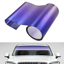 PARK(sininen) UV Anti Car Tuulilasi Aurinkokalvo Sävytetty tarra Värikkäät Ikkunafoliot Aurinkosuoja
