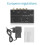 PARK (US-Stecker) PP500 Phono-Vorverstärker Vorverstärker mit Level Volume Control Ultra-kompakte Pre 3