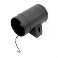 PARK (Schwarz) 3 in-Line Marine Bilgenluftgebläse 12 V 145 CFM Leises Boot Weiß/Schwarz