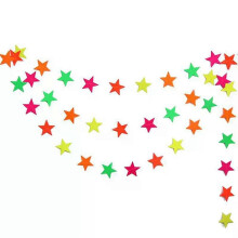 PARK (Pentagramm) Runde Pentagramm Form Fluoreszierende Party Zeichnung Banner Glow PVC Material Party