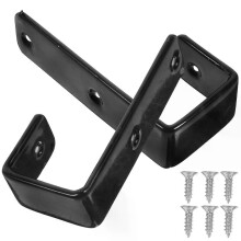 PARK (Negro) 1 juego de literas para niños, gancho para escalera de cama, soporte para escalera de cama,