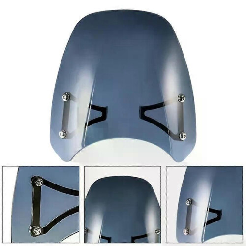 PARK (nero) Parabrezza per moto, estensione deflettore antivento per CB650R 1