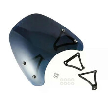 PARK (rauchig) Motorrad Windschutzscheibe Windschutzscheibenverlängerung Windabweiser für CB650R