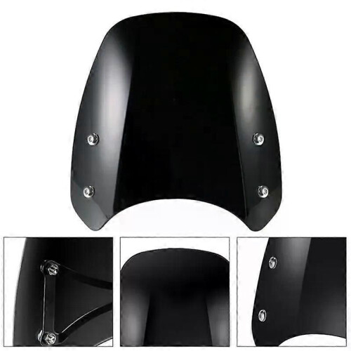 PARK (nero) Parabrezza per moto, estensione deflettore antivento per CB650R 2