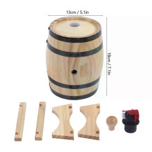 PARK (1L) 1L 3L 5L Kiefernholz-Weinfass, spezieller Spendereimer, Bierfässer mit Ständer für Tequila,