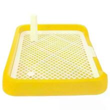 PARK (giallo) Toilette per cani in plastica, vassoio per l'addestramento degli animali domestici, accessorio