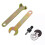 PARK (6 mm) 1 jeu de bielles de conversion pour perceuse électrique 6 mm/10 mm, meuleuse d'angle pour 3