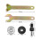 PARK (6 mm) 1 jeu de bielles de conversion pour perceuse électrique 6 mm/10 mm, meuleuse d'angle pour 1