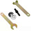 PARK (6 mm) 1 jeu de bielles de conversion pour perceuse électrique 6 mm/10 mm, meuleuse d'angle pour 2