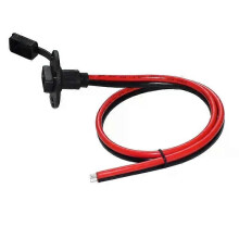 PARK (0,6 m Eingangskabel) 10AWG SAE-Kabel 2-poliges Schnelltrennkabel für Kfz-Panel-Verlängerungskabel,
