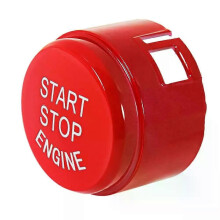 PARK (Rot) Auto Start Stop Motor Druckknopfschalter Abdeckung für BMW F01 F02 F10 F11 F12 ABS Autozubehör