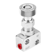 PARK(hopea)1kpl 1/8NPT Jarrusuhdeventtiili Säädettävä Prop Brake Bias Säädin Kilpaviputyyppi