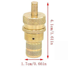 PARK (alter Stil) 1 Stück 4WD Universal Messing Off-Road Automatische Reifenentleerer Zubehör-Kit 6-30