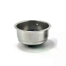 PARK (Doppeltasse) 51 mm Edelstahl-Sieb, wiederverwendbarer Kaffeefilter für Espressomaschinen-Zubehör