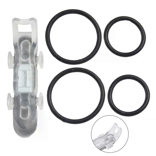 PARK (Schwarz) Magnetischer Köderhalter, Angelhakenhalter, Rutenhakenhalter, Köderfixierer mit rutschfester 2