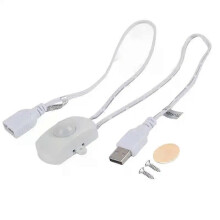PARK (WEIß) DC 5V/12V/24V Infrare PIR Motion USB Körper Infrarot Menschlichen Motion Sensor Detektor