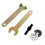 PARK (10 mm) 1 jeu de bielles de conversion pour perceuse électrique 6 mm/10 mm, meuleuse d'angle pour 4