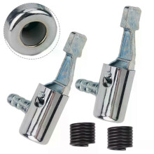 PARK (2 Stück) Auf Air-Chuck Auto LKW Reifen Reifenfüller Ventil Luftpumpe Clip Düse Metall Adapter