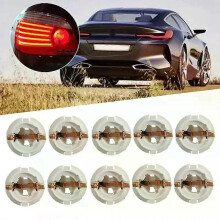 PARK (Weiß 10 Stücke) 10 Stück Auto Rücklicht Lampe Sockel Halter Teile 63216943036 Für BMW 7 Serie