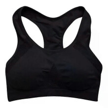 PARK(L)M-2XL Soutien-gorge de sport en maille respirante sans trace pour femme, haut de sport, de course,