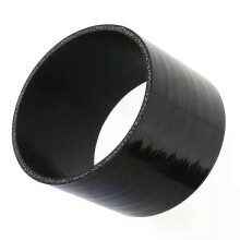 PARK (Schwarz) 102mm Vakuum Silikon Ladeluftkühler Schlauch Racing linie Rohr Rohr CSH-102