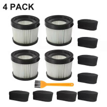 PARK(4 Pack)1-set DEWALTs DCV5011H suodatinnäyttöelementti Sopii malliin DCV501 20V latausimuri