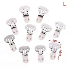 PARK(L)10 piezas/lote de clips para zapatos de acero inoxidable con forma de flor, adornos para manualidades,